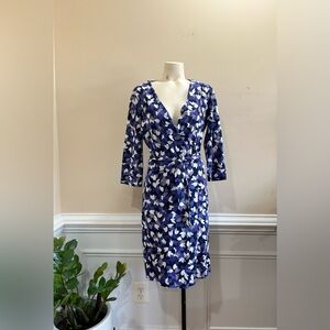 Diane Von Furstenberg Floral Wrap Dress